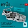 RESKIT RSU48-0398 F-105D Thunderchief cockpit late modification (Detailed edition) for HobbyBoss kit (3D Printed) 1/48